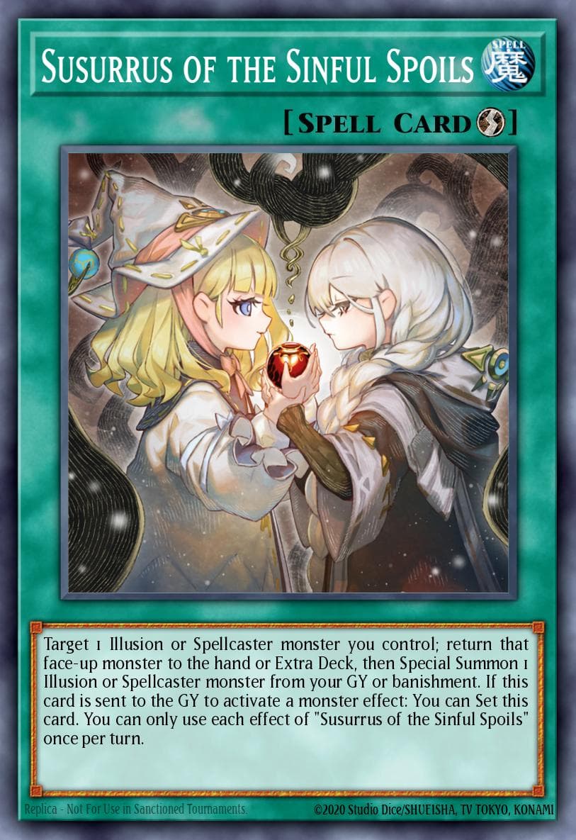 Susurrus of the Sinful Spoils The Infinite Forbidden card