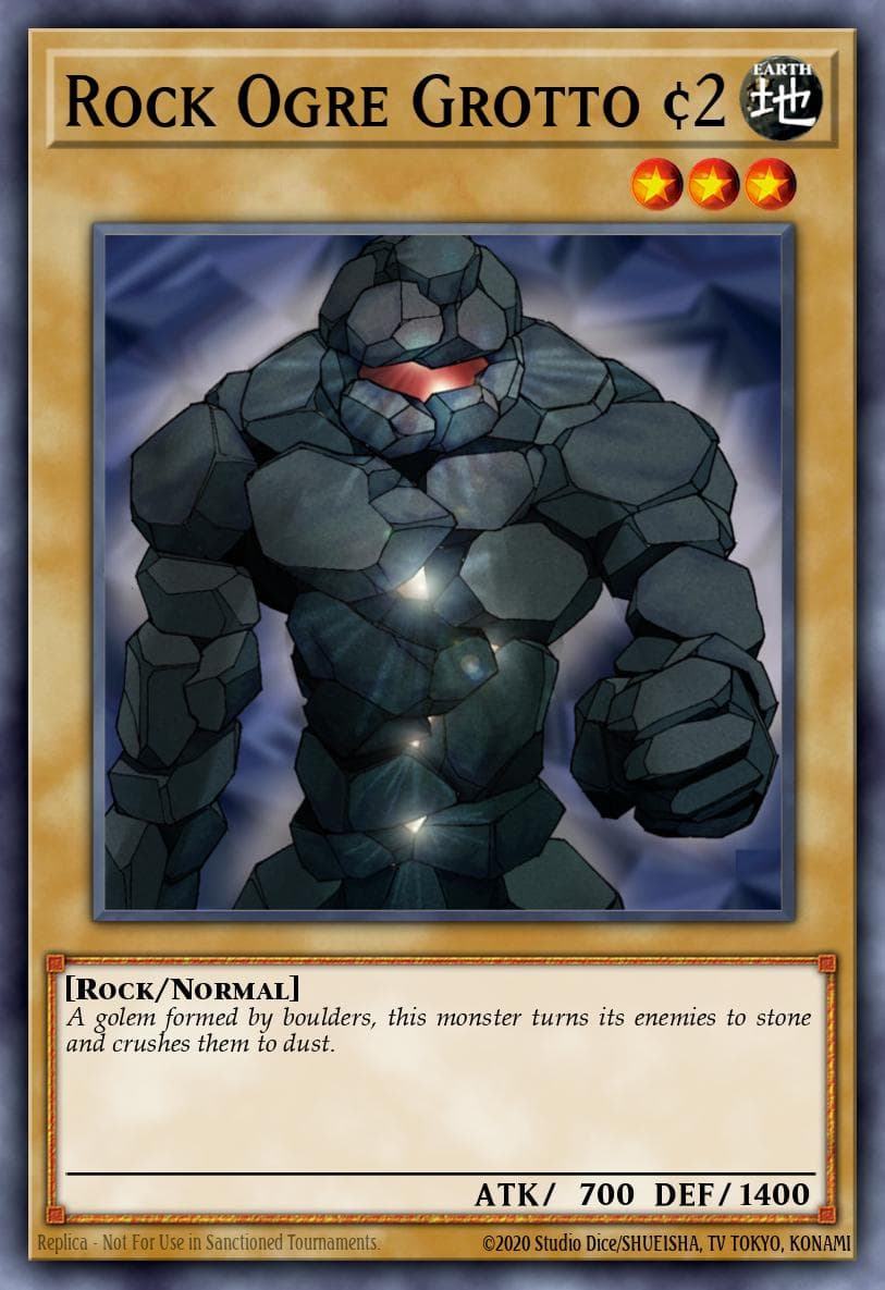 Rock Ogre Grotto #2 遊戲王 card