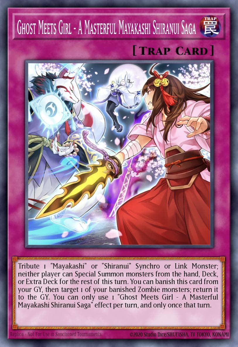 Ghost Meets Girl - A Masterful Mayakashi Shiranui Saga Magnificent Mavens card