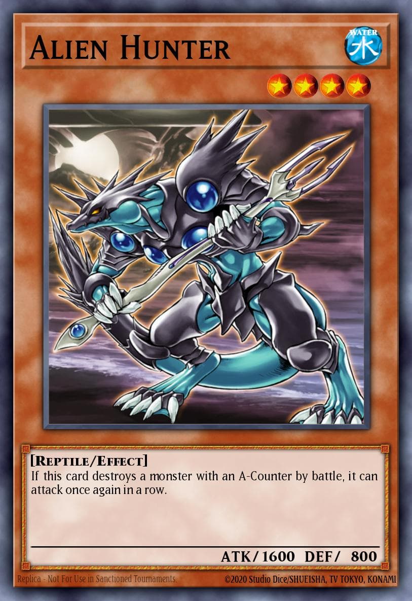Alien Hunter Power of the Duelist card