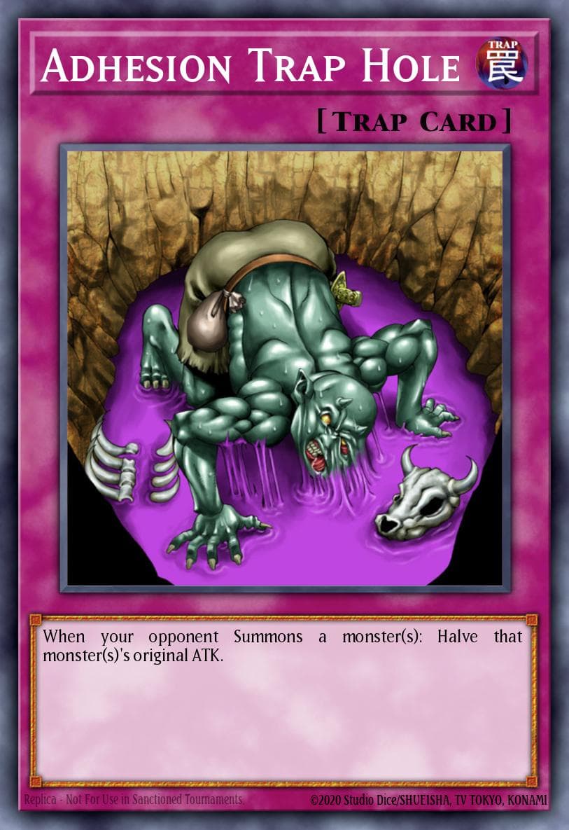 Adhesion Trap Hole Speed Duel Starter Decks: Ultimate Predators card