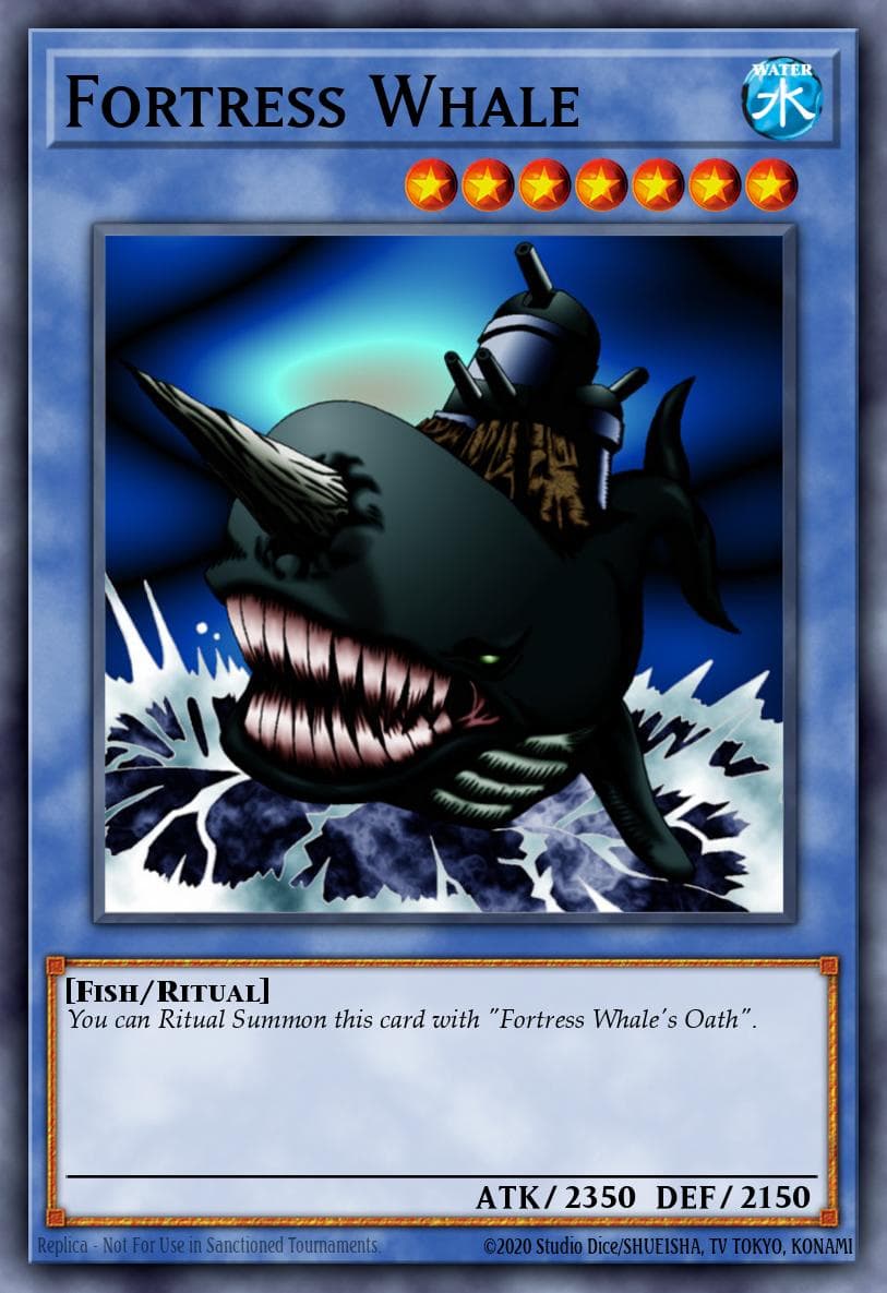 Fortress Whale Tournament Pack 7 card