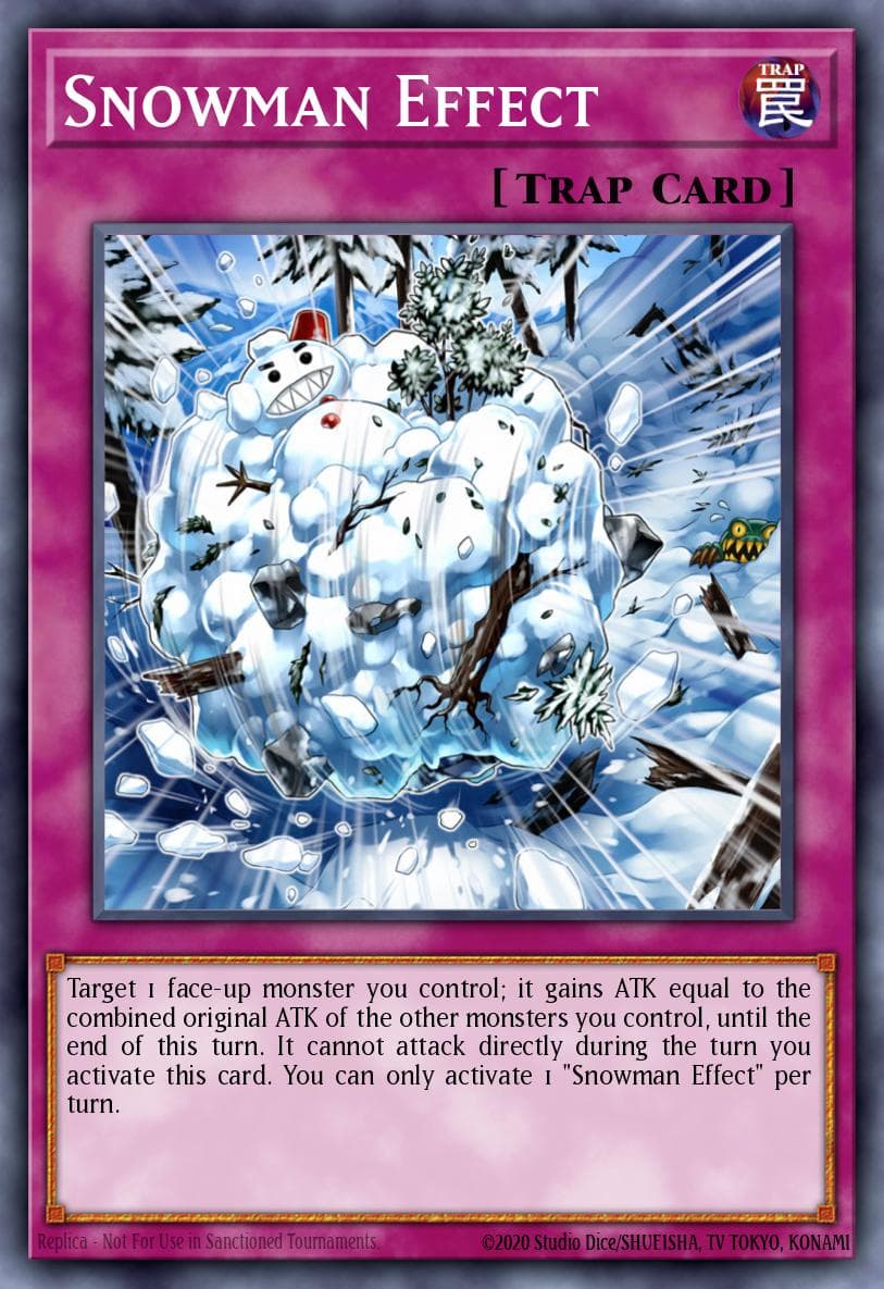 Snowman Effect Dark Neostorm Special Edition card