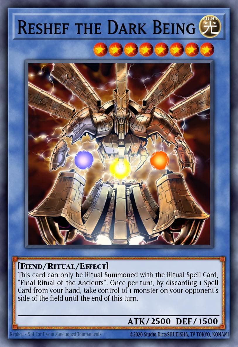 Reshef the Dark Being Dark Revelation Volume 3 card