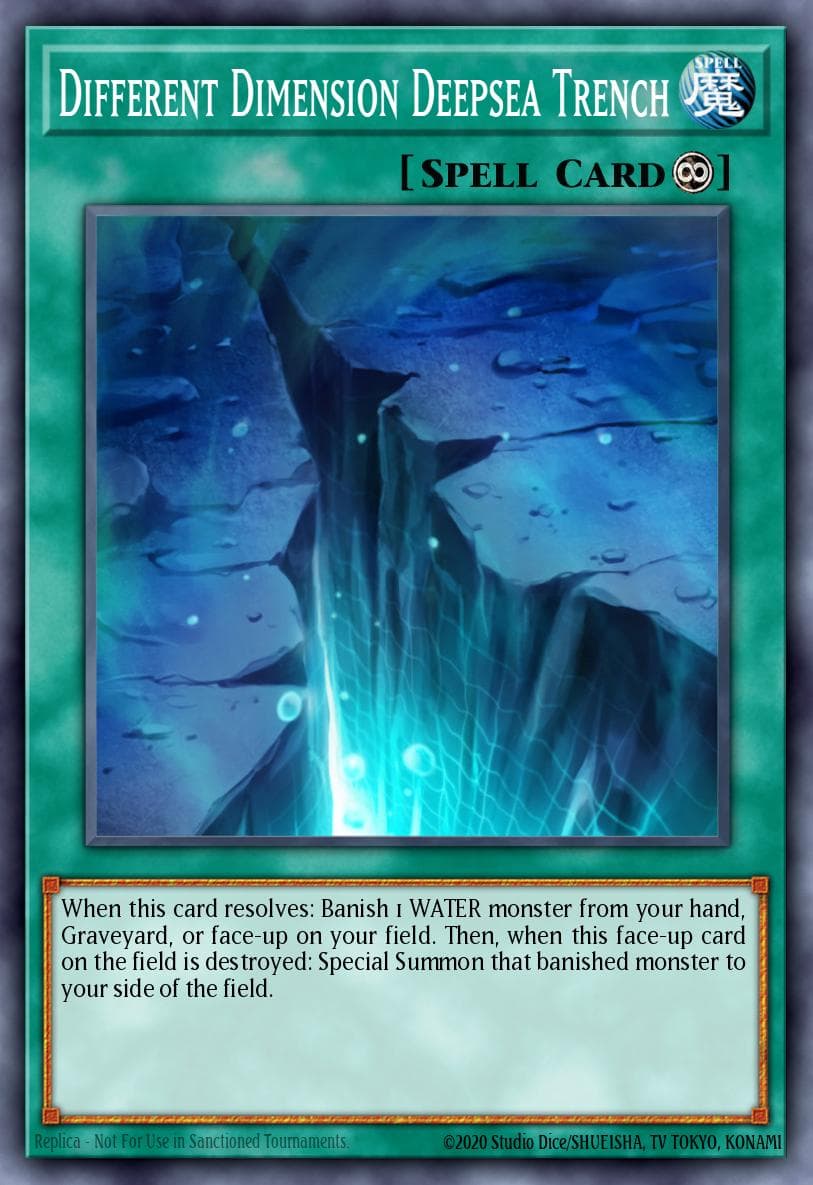 Different Dimension Deepsea Trench Abyss Rising: Special Edition card