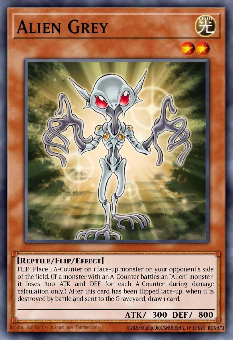 Alien Grey 遊戲王 card