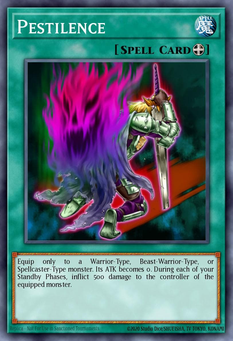 Pestilence 遊戲王 card