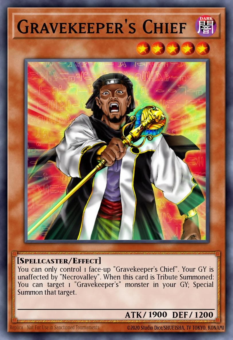 Gravekeeper's Chief Pharaonic Guardian card