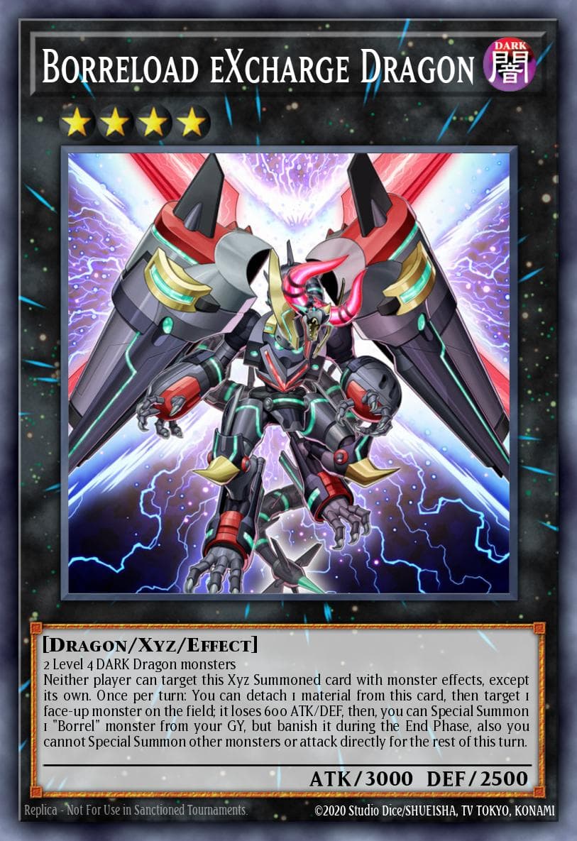 Borreload eXcharge Dragon 2020 Tin of Lost Memories Mega Pack card