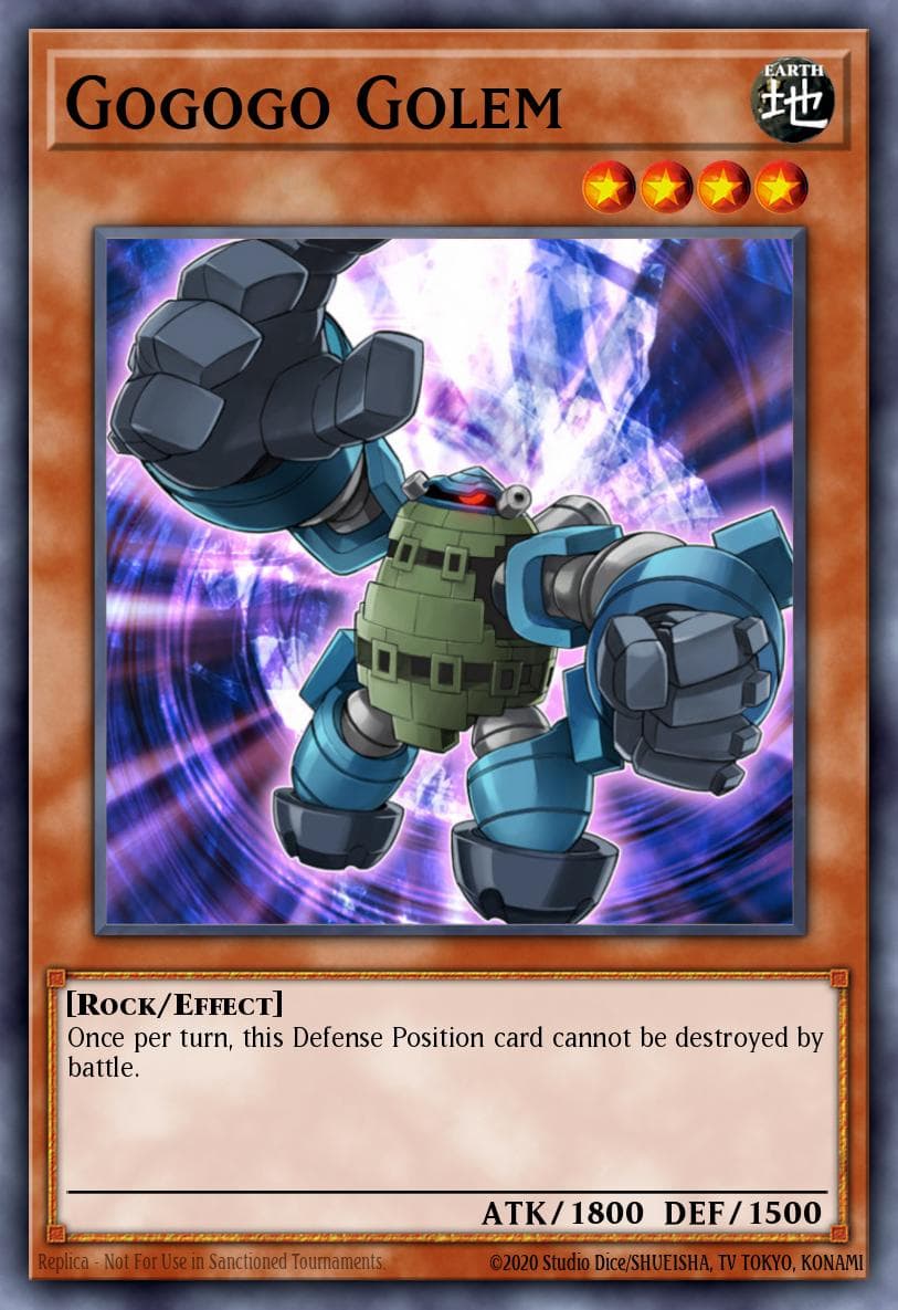 Gogogo Golem Number Hunters card