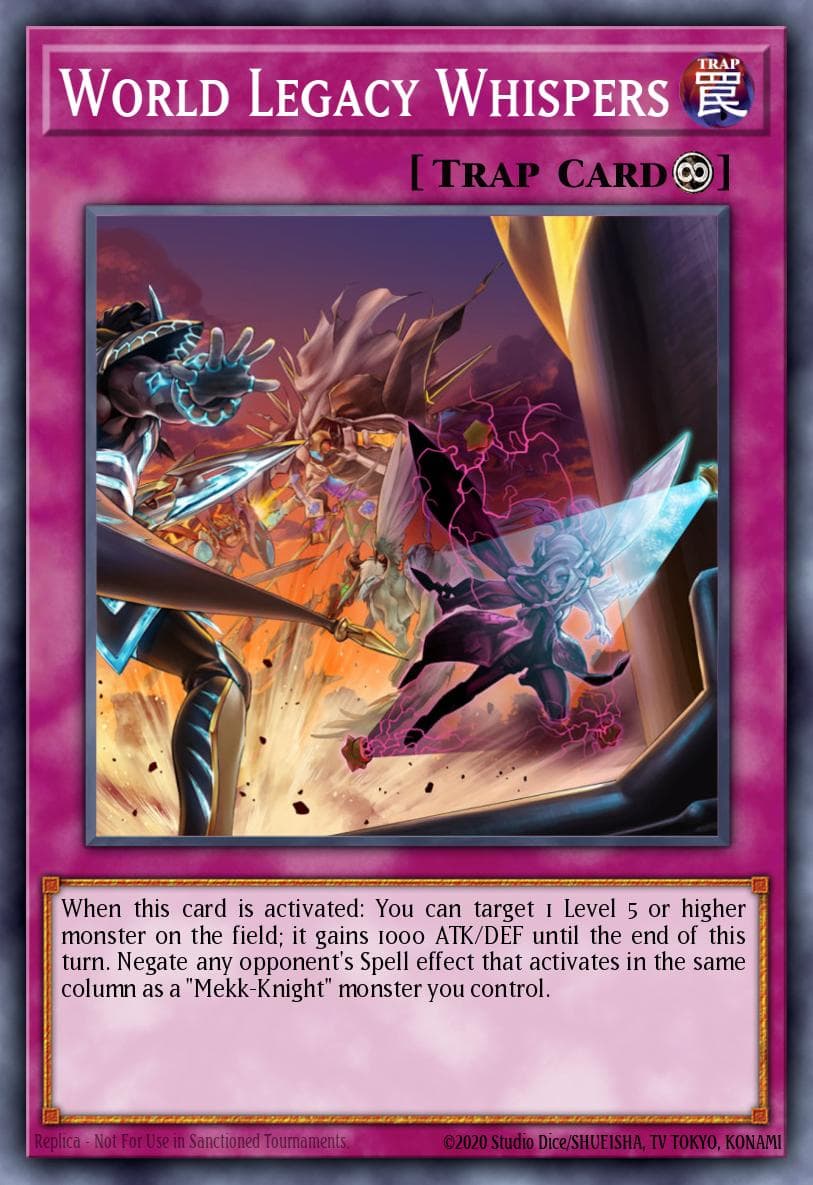 World Legacy Whispers 2018 Mega-Tin Mega Pack card