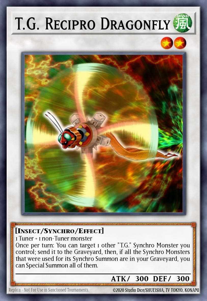 T.G. Recipro Dragonfly Extreme Victory Sneak Peek Participation Card card