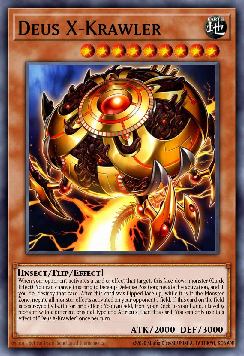Deus X-Krawler Dark Neostorm Special Edition card