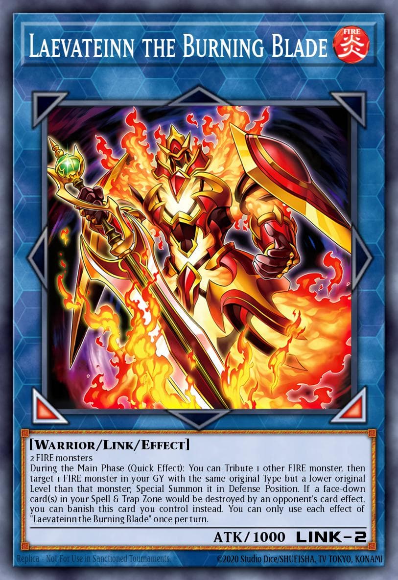 Laevateinn the Burning Blade Doom of Dimensions card