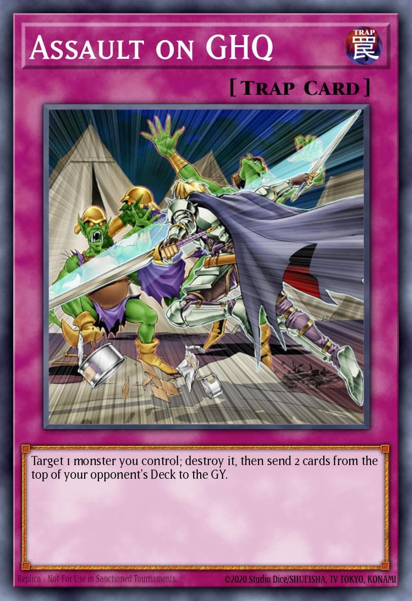 Assault on GHQ Dark Revelation Volume 3 card