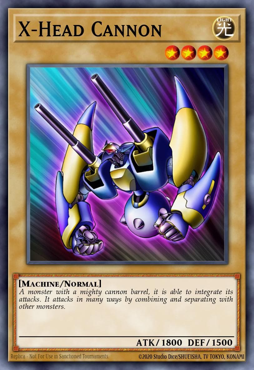 X-Head Cannon Speed Duel: Battle City Box card