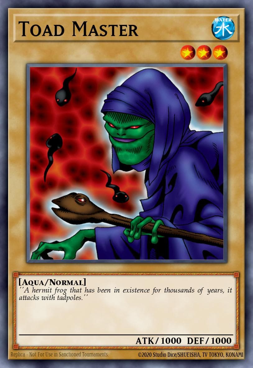 Toad Master 遊戲王 card