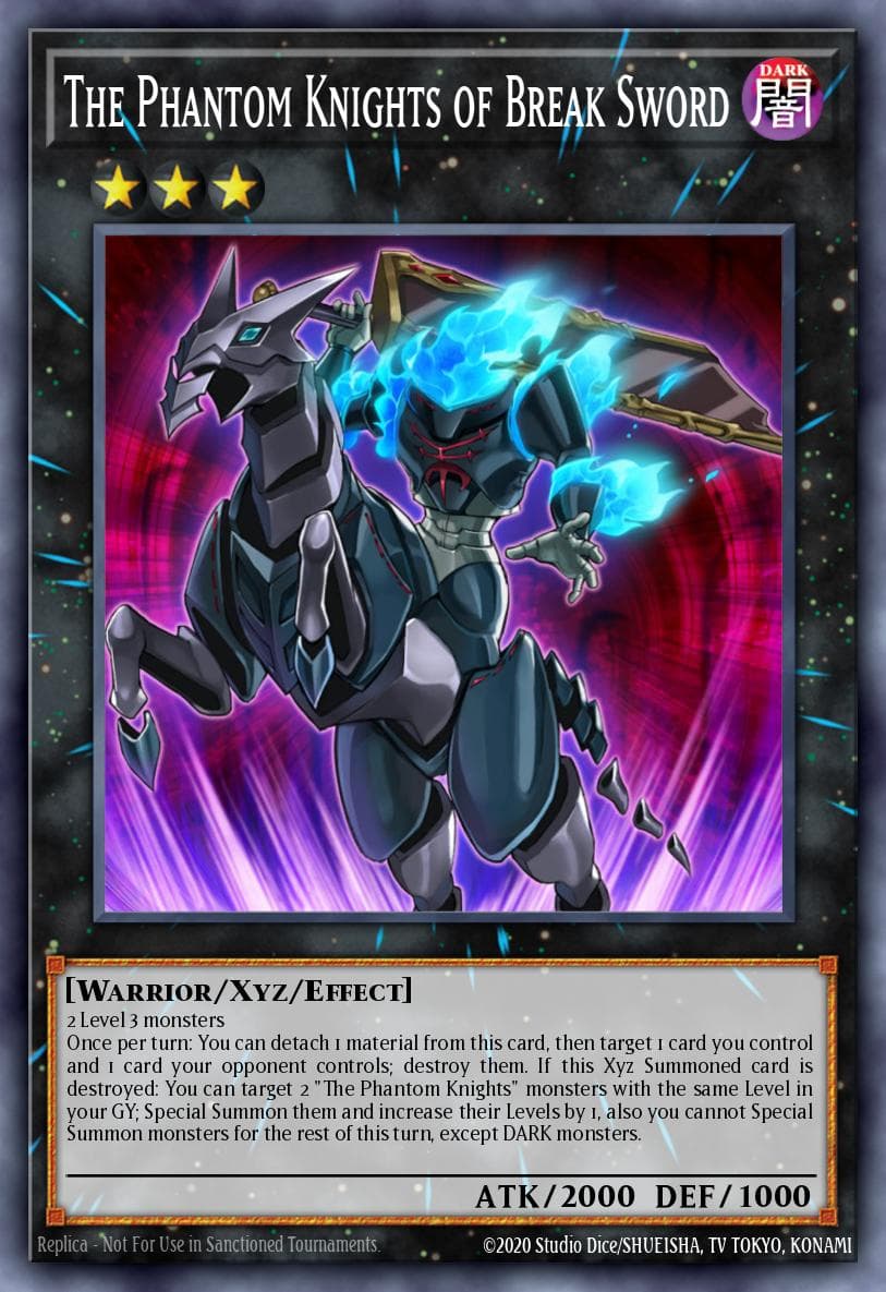 The Phantom Knights of Break Sword OTS Tournament Pack 18 (POR) card