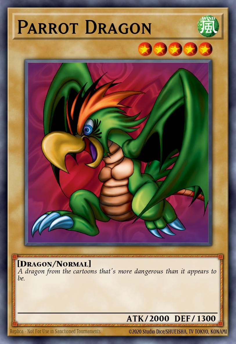 Parrot Dragon Speed Duel Starter Decks: Destiny Masters card
