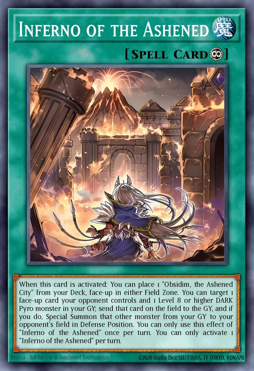 灰灭的劫火 游戏王 card