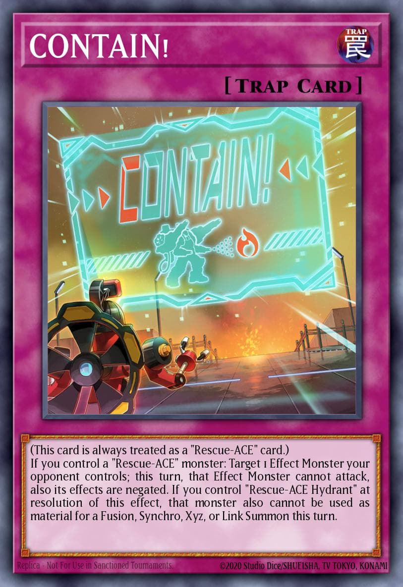 CONTAIN! Amazing Defenders card