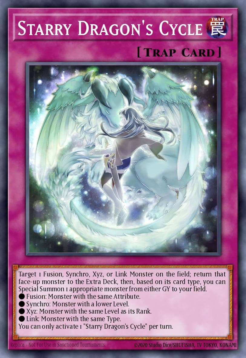Starry Dragon's Cycle Age of Overlord card