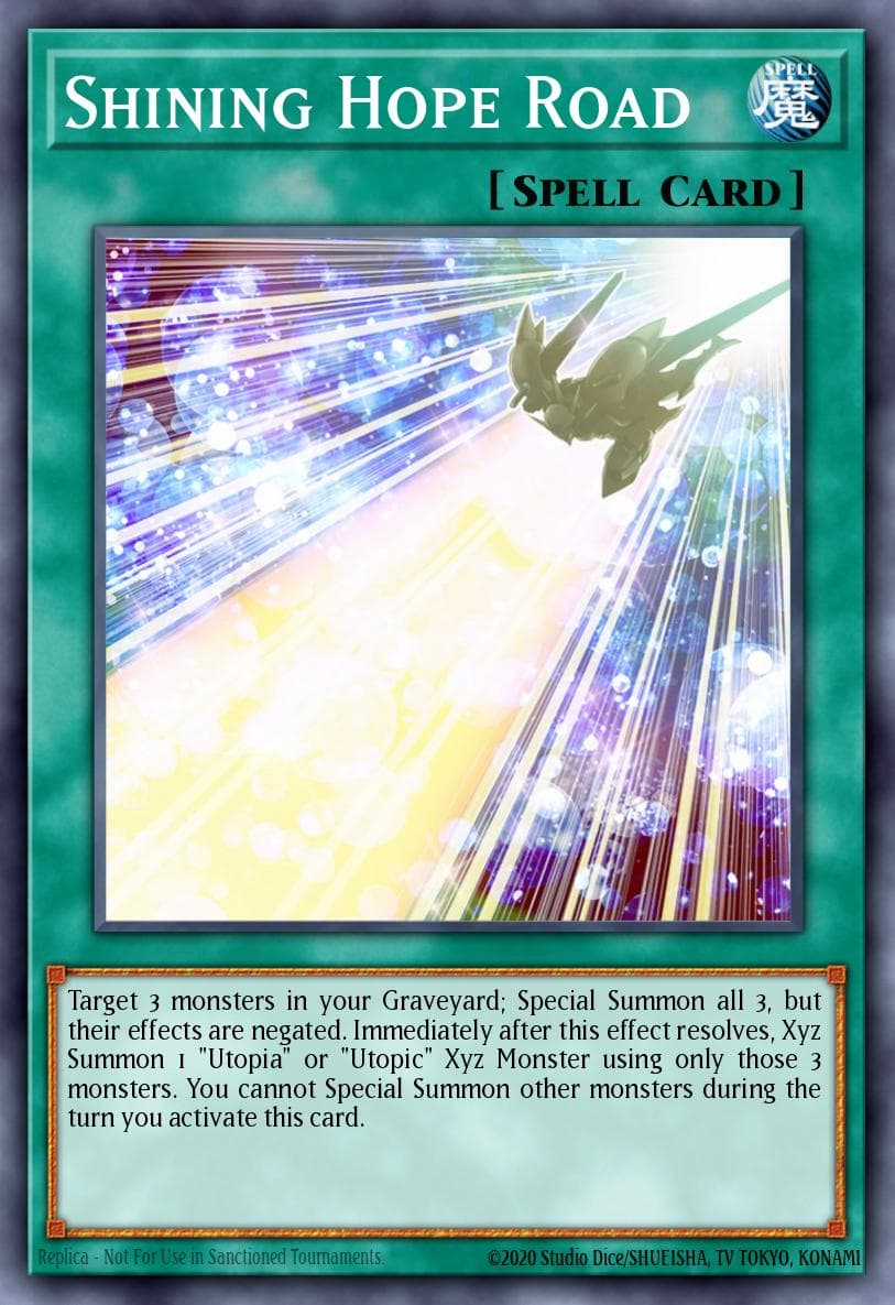 Shining Hope Road Premium Gold: Infinite Gold card
