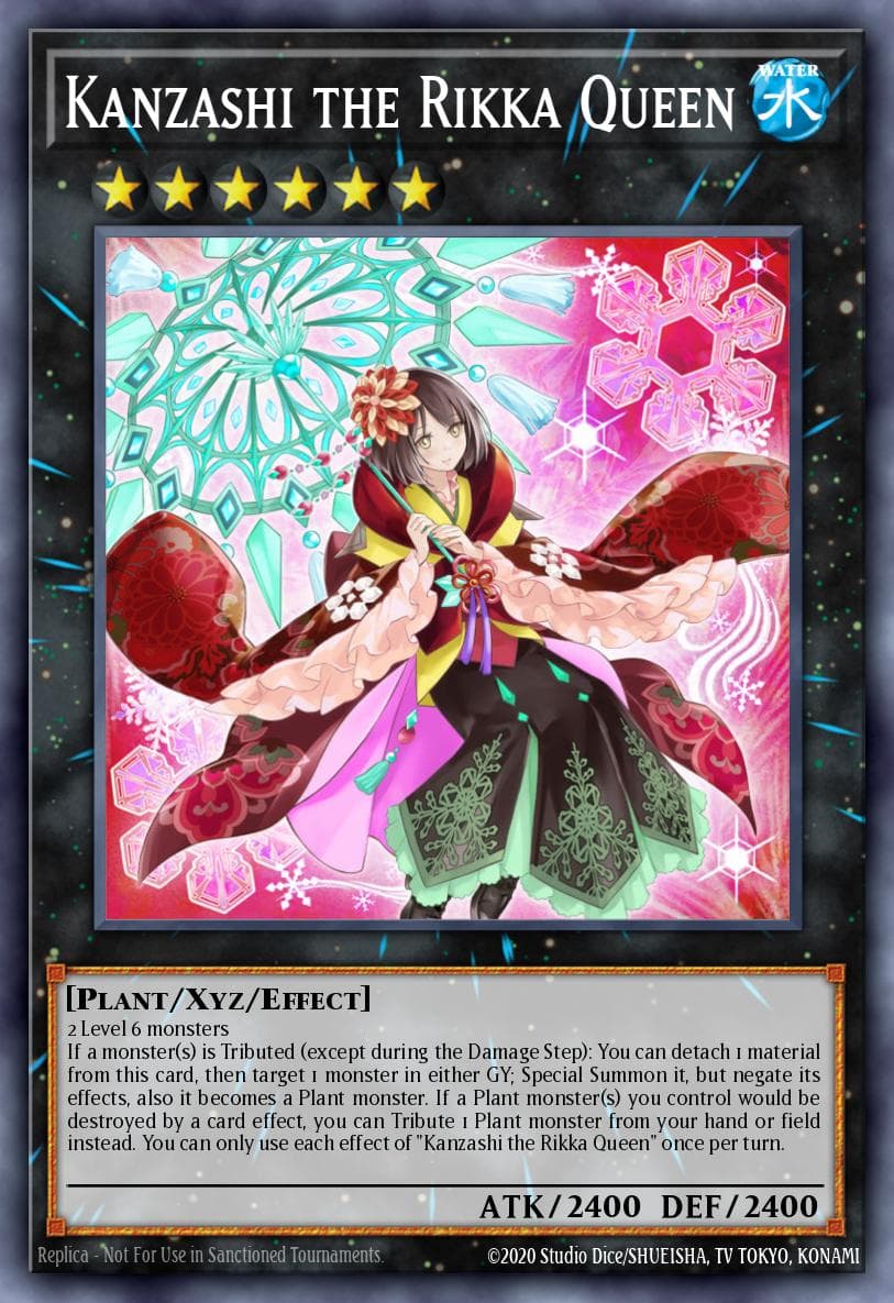 Kanzashi the Rikka Queen Secret Slayers card