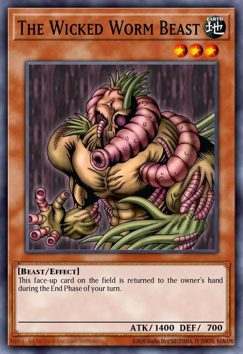 The Wicked Worm Beast Dark Beginning 2 card