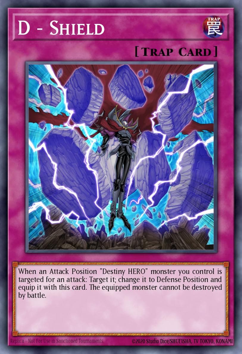 D - Shield Dark Revelation Volume 4 card