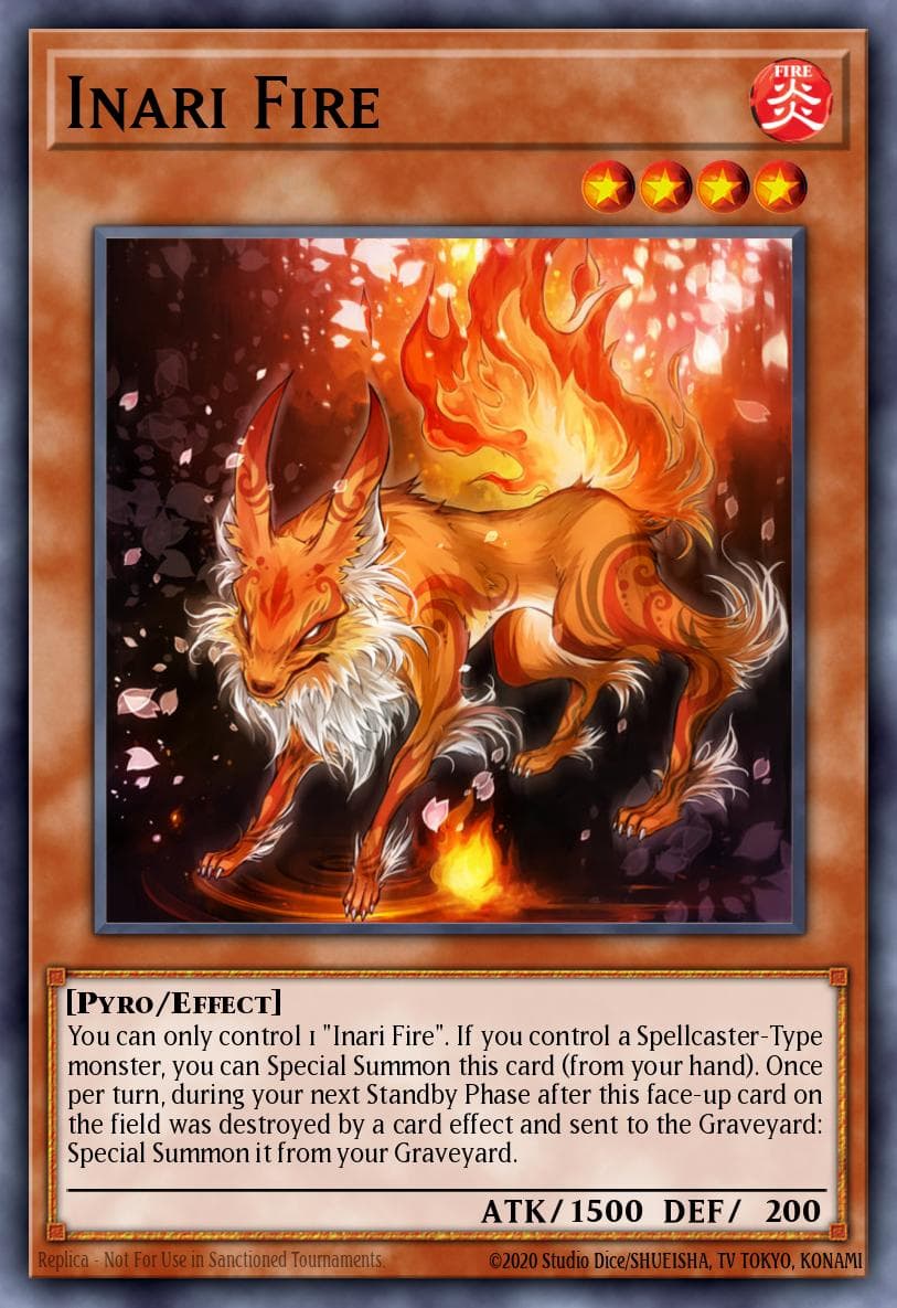 Inari Fire THE CHRONICLES DECK: Spirit Charmers (All-Foil Edition) card