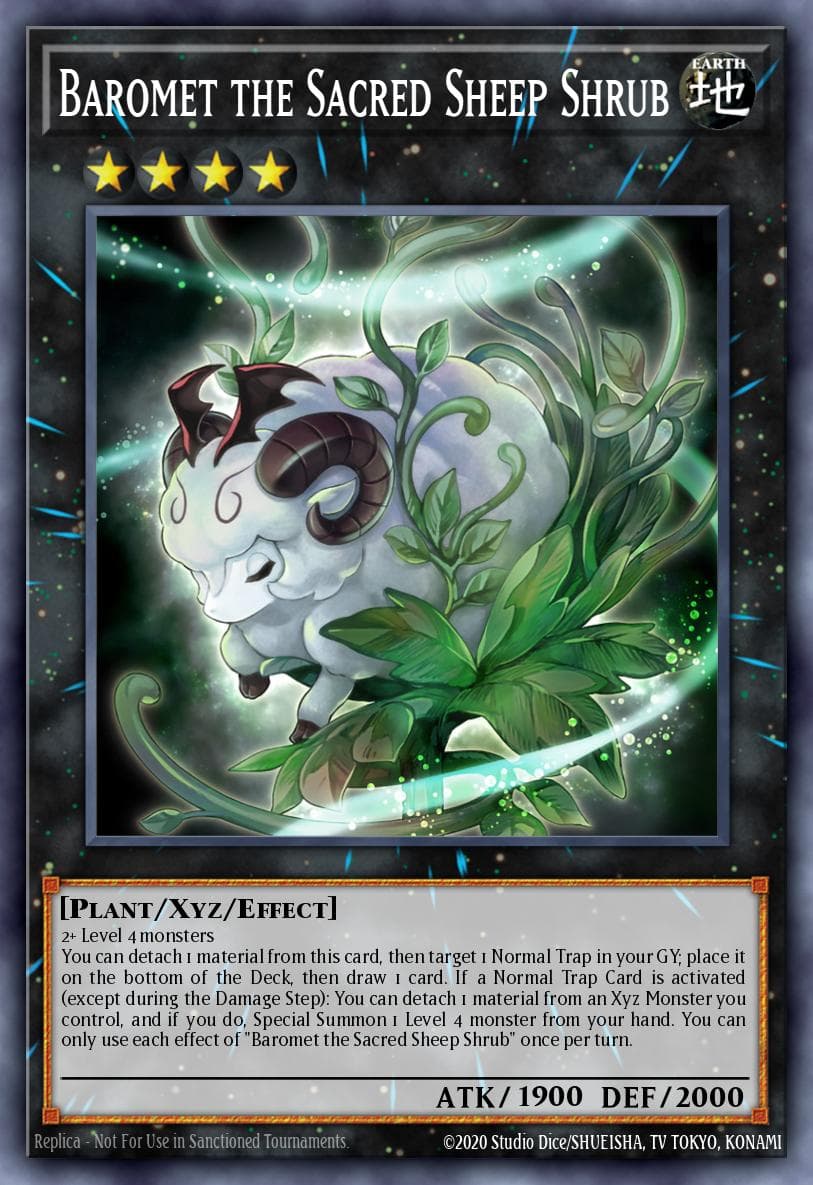 Baromet the Sacred Sheep Shrub Cyberstorm Access card