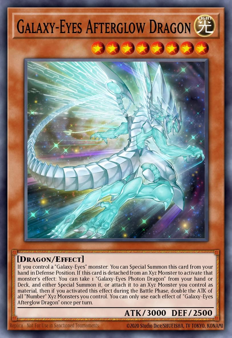 Galaxy-Eyes Afterglow Dragon Legendary Duelists: Season 2 card