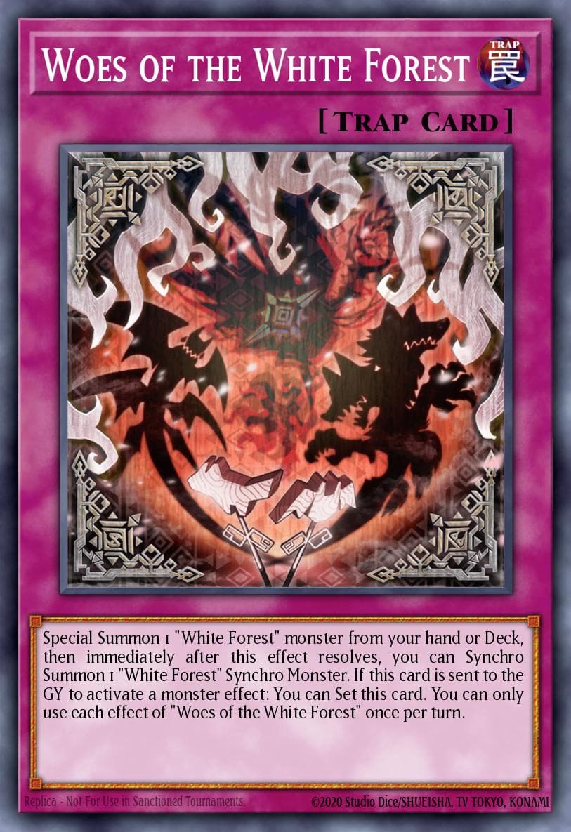 Woes of the White Forest The Infinite Forbidden card