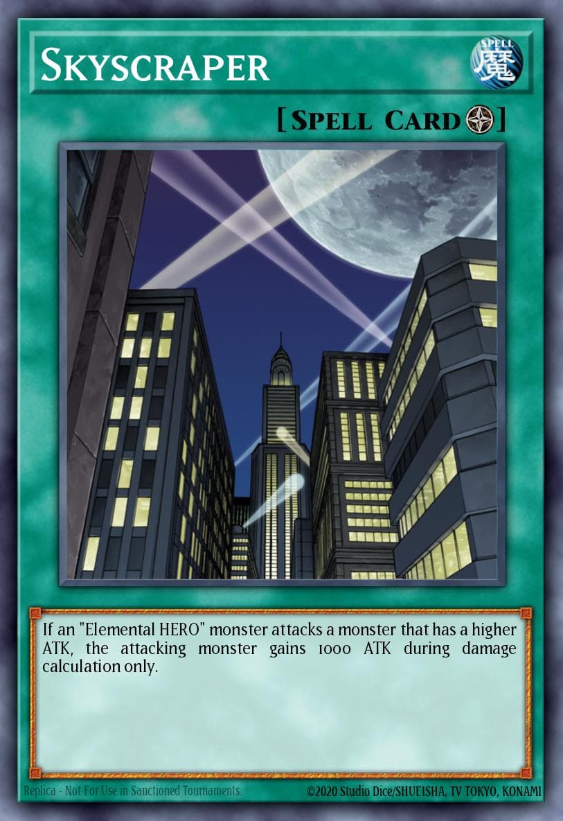 Skyscraper Legendary Duelists: Magical Hero card