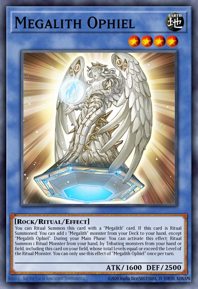 Megalith Ophiel Ignition Assault Special Edition card