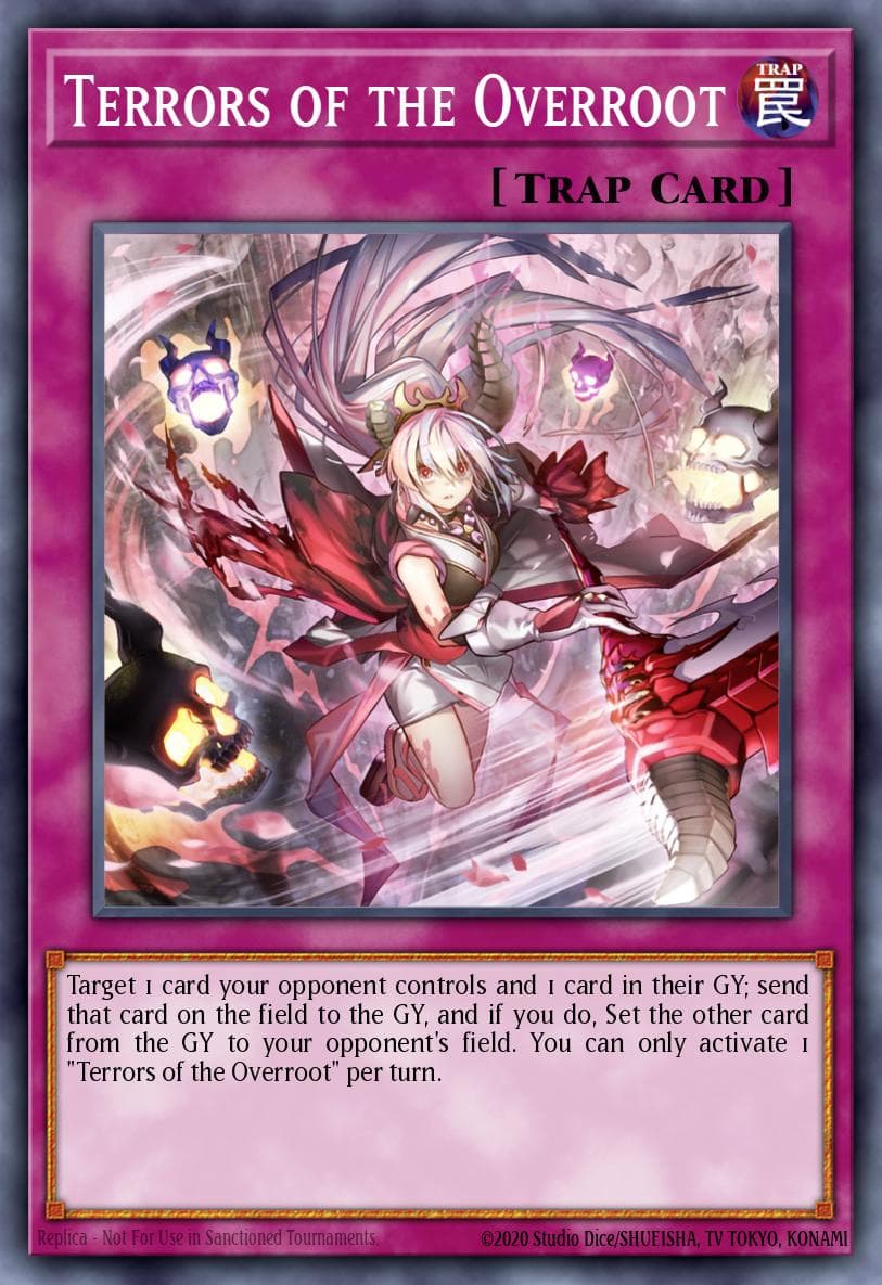 Terrors of the Overroot Power of the Elements card
