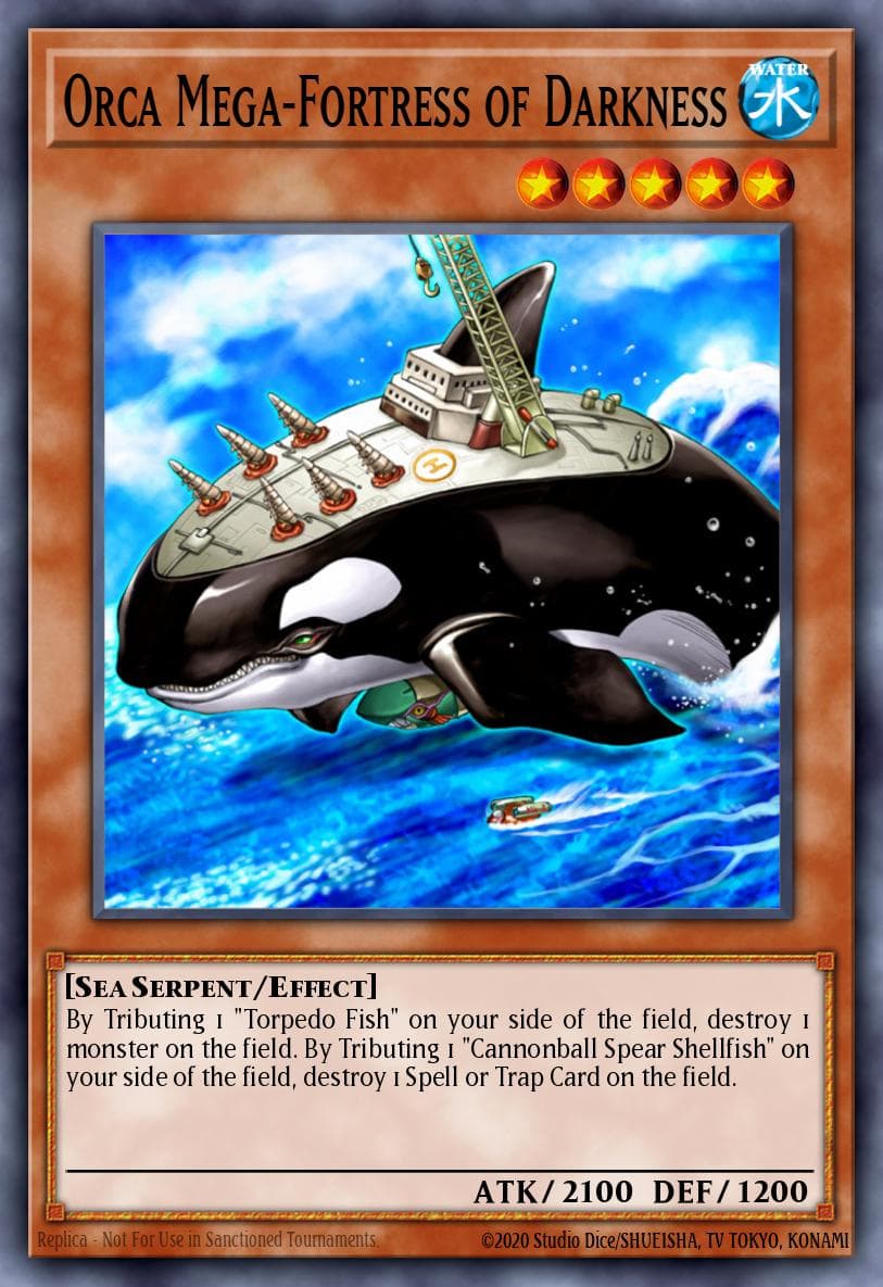 Orca Mega-Fortress of Darkness Dark Revelation Volume 2 card