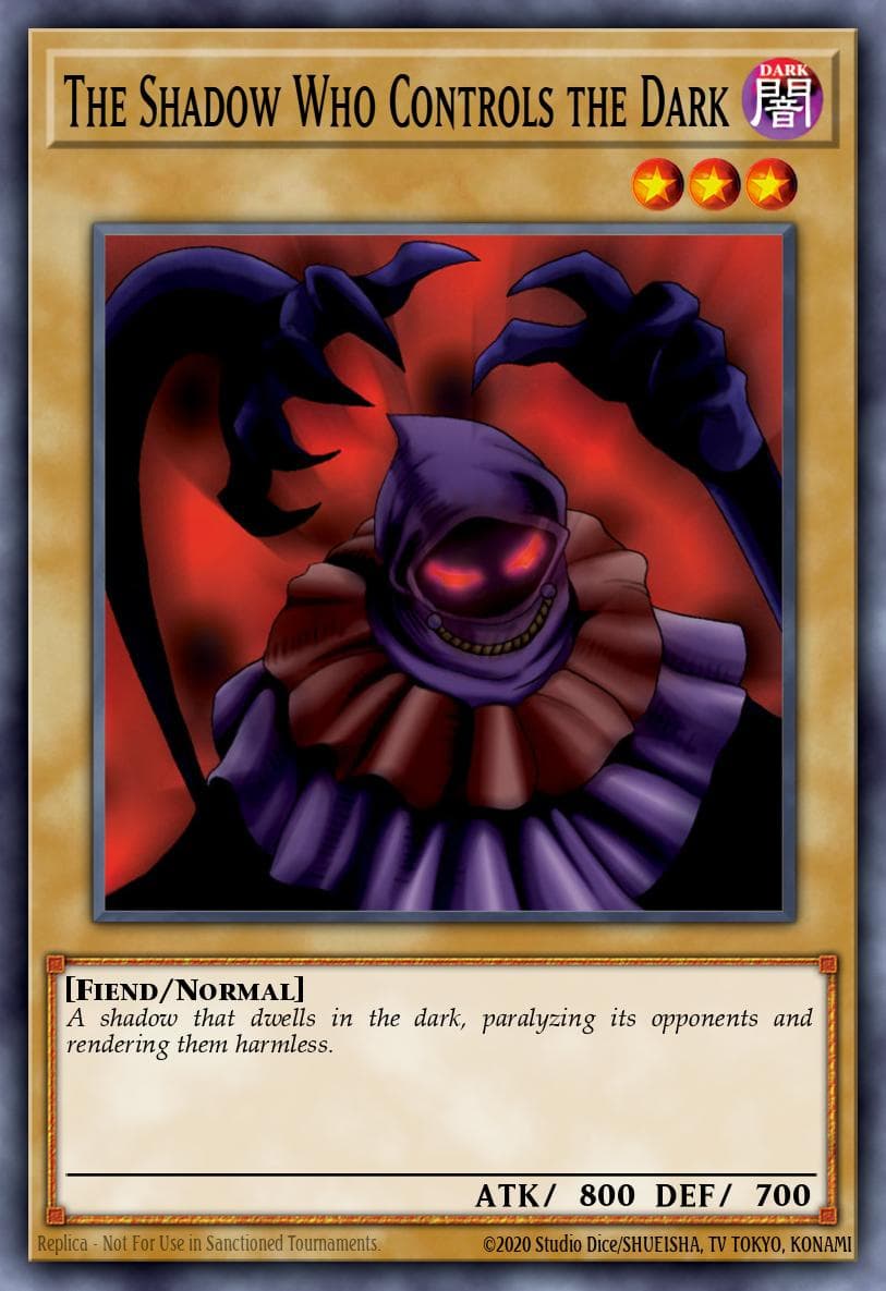 The Shadow Who Controls the Dark Speed Duel Starter Decks: Twisted Nightmares card