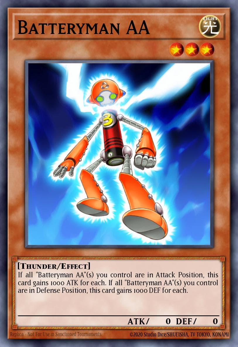 Batteryman AA Dark Revelation Volume 3 card