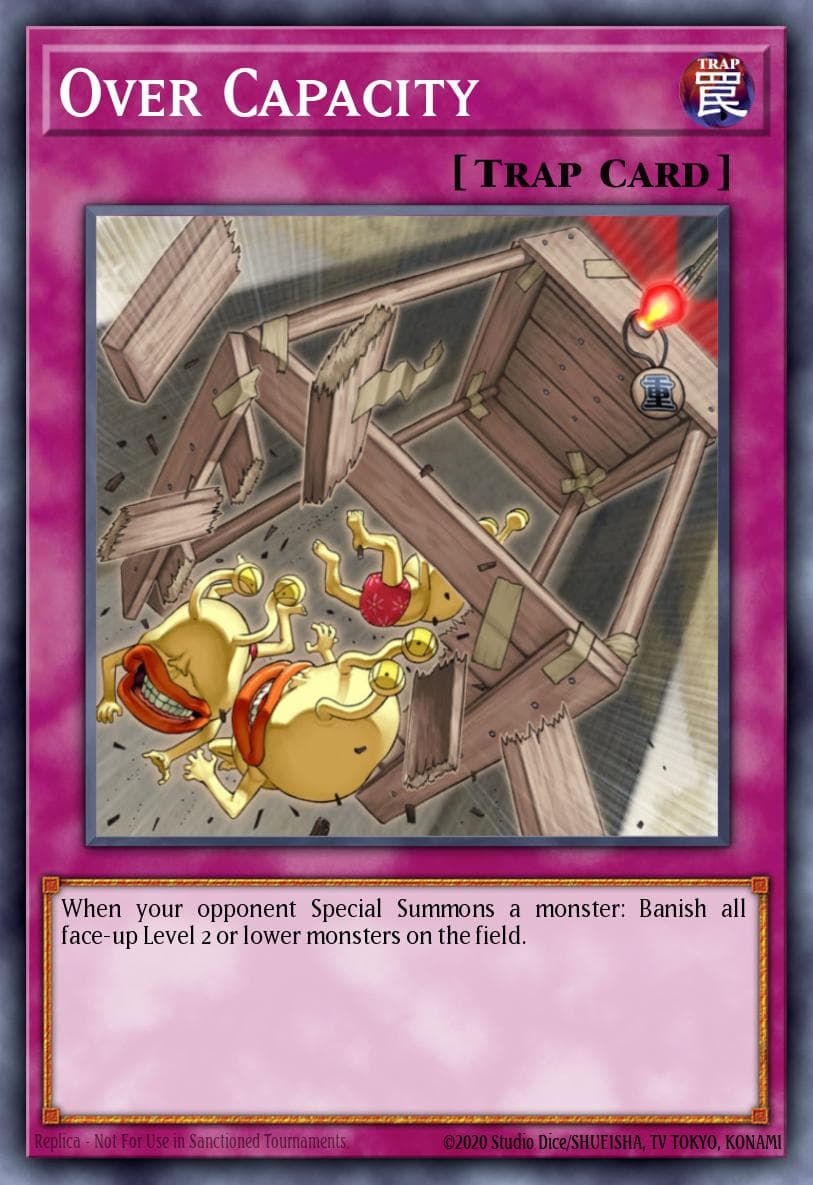 Over Capacity Order of Chaos: Special Edition card