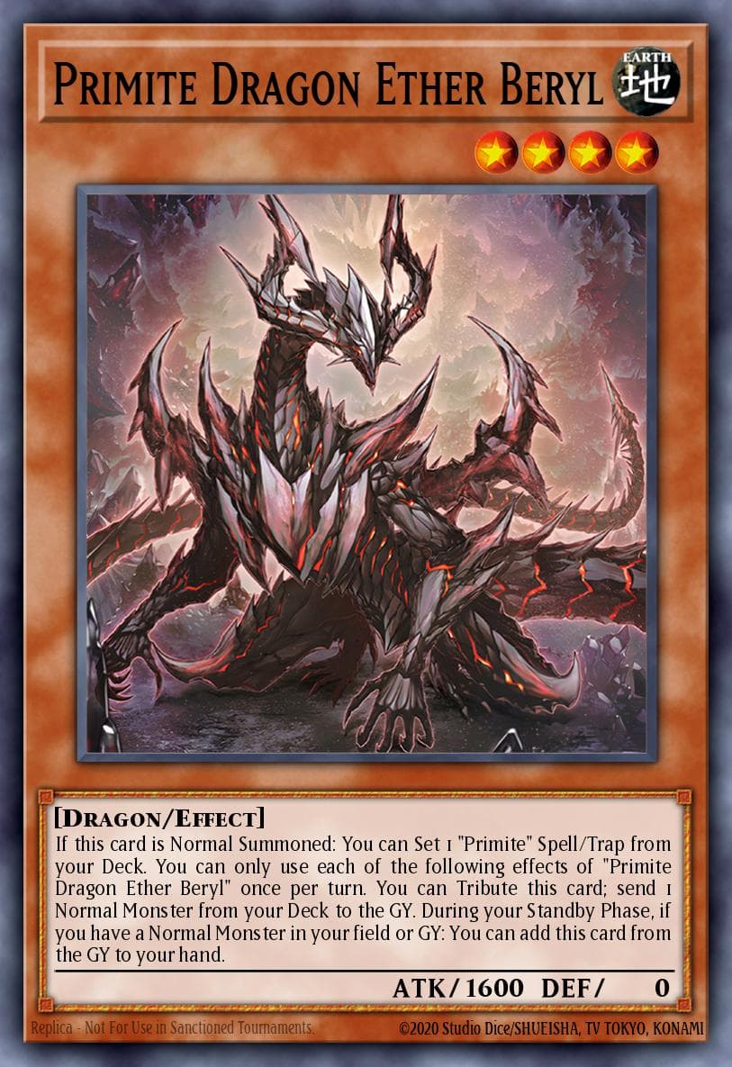 Primite Dragon Ether Beryl Supreme Darkness card