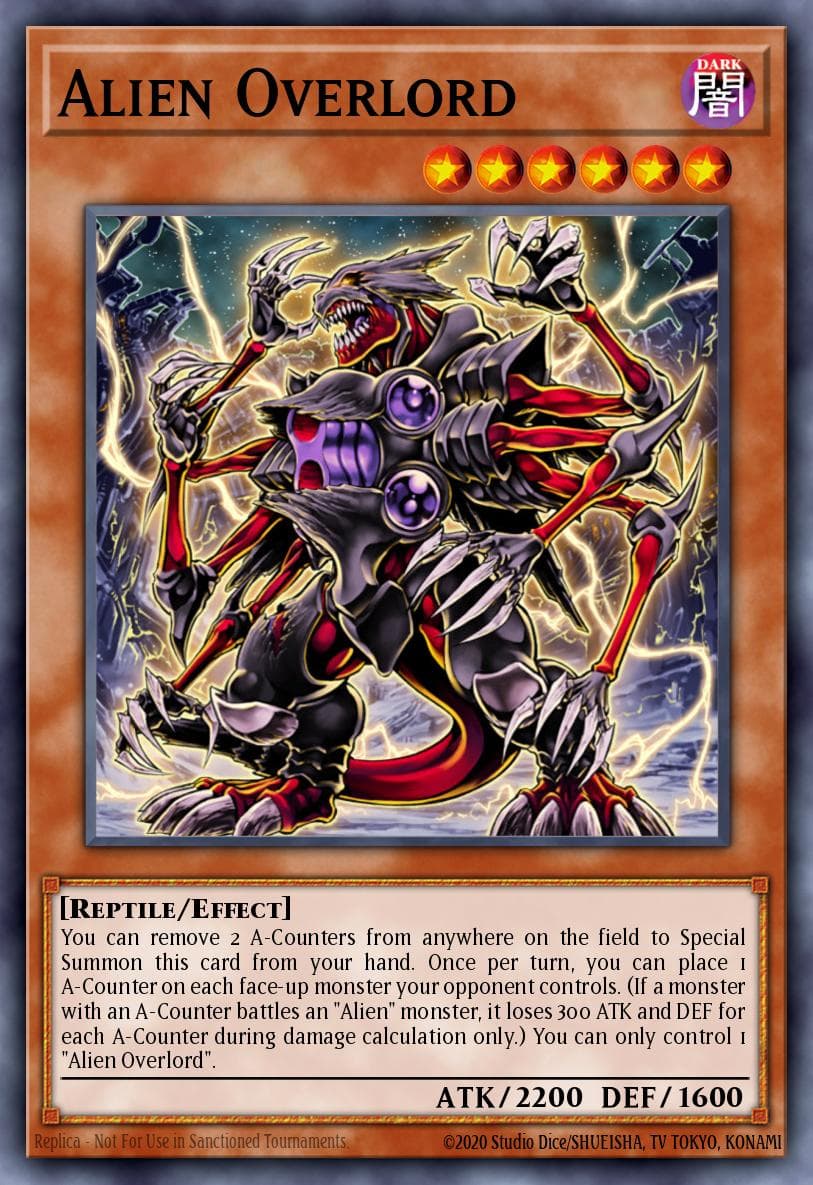 Alien Overlord Crimson Crisis: Special Edition card