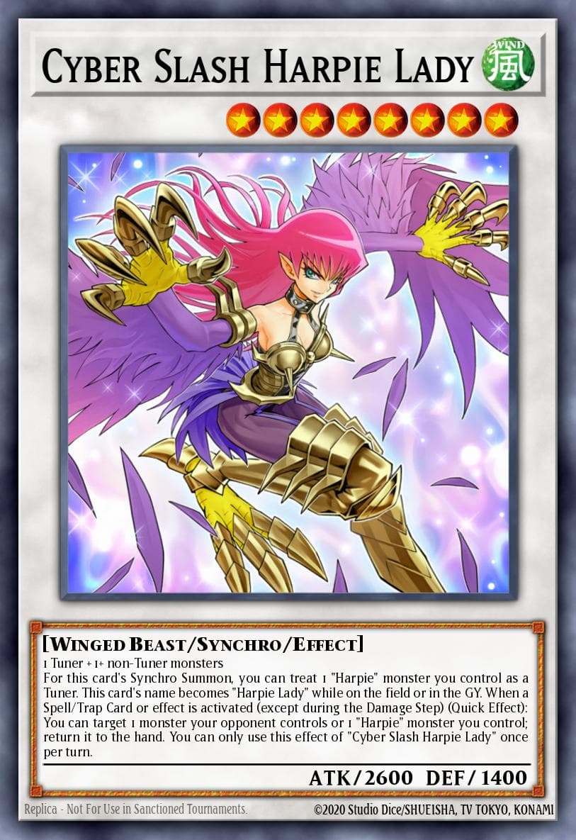 Cyber Slash Harpie Lady Battles of Legend: Chapter 1 card
