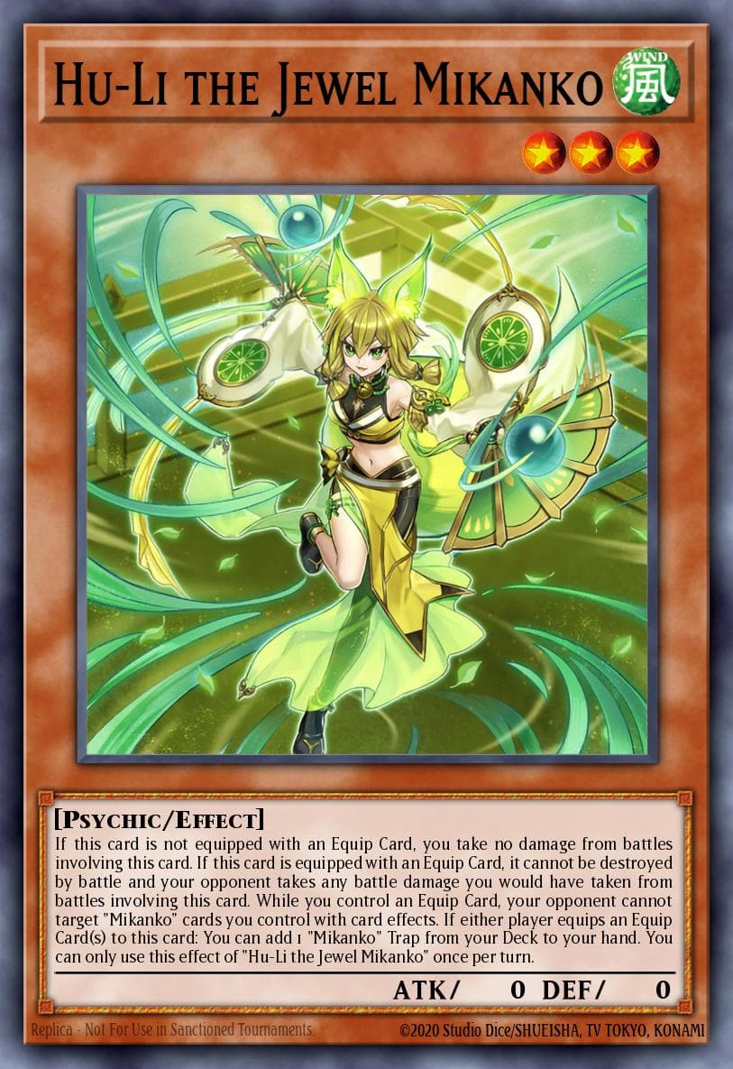 Hu-Li the Jewel Mikanko Cyberstorm Access card