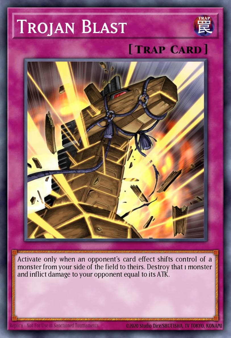 Trojan Blast Cyberdark Impact card