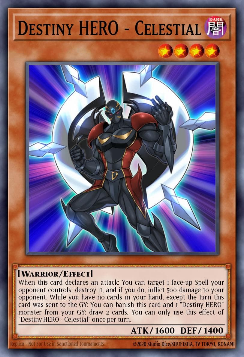 Destiny HERO - Celestial Duel Overload card