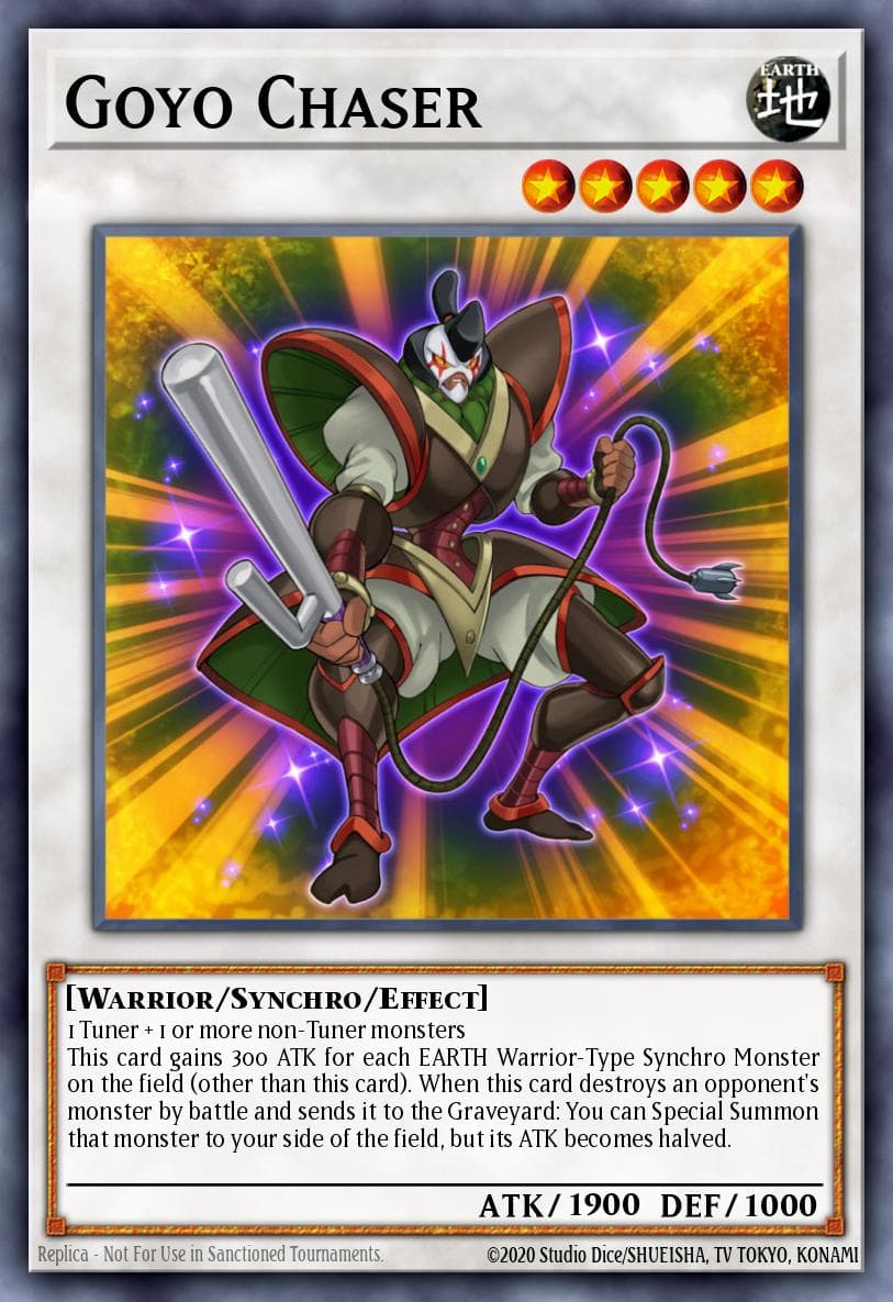 Goyo Chaser High-Speed Riders card