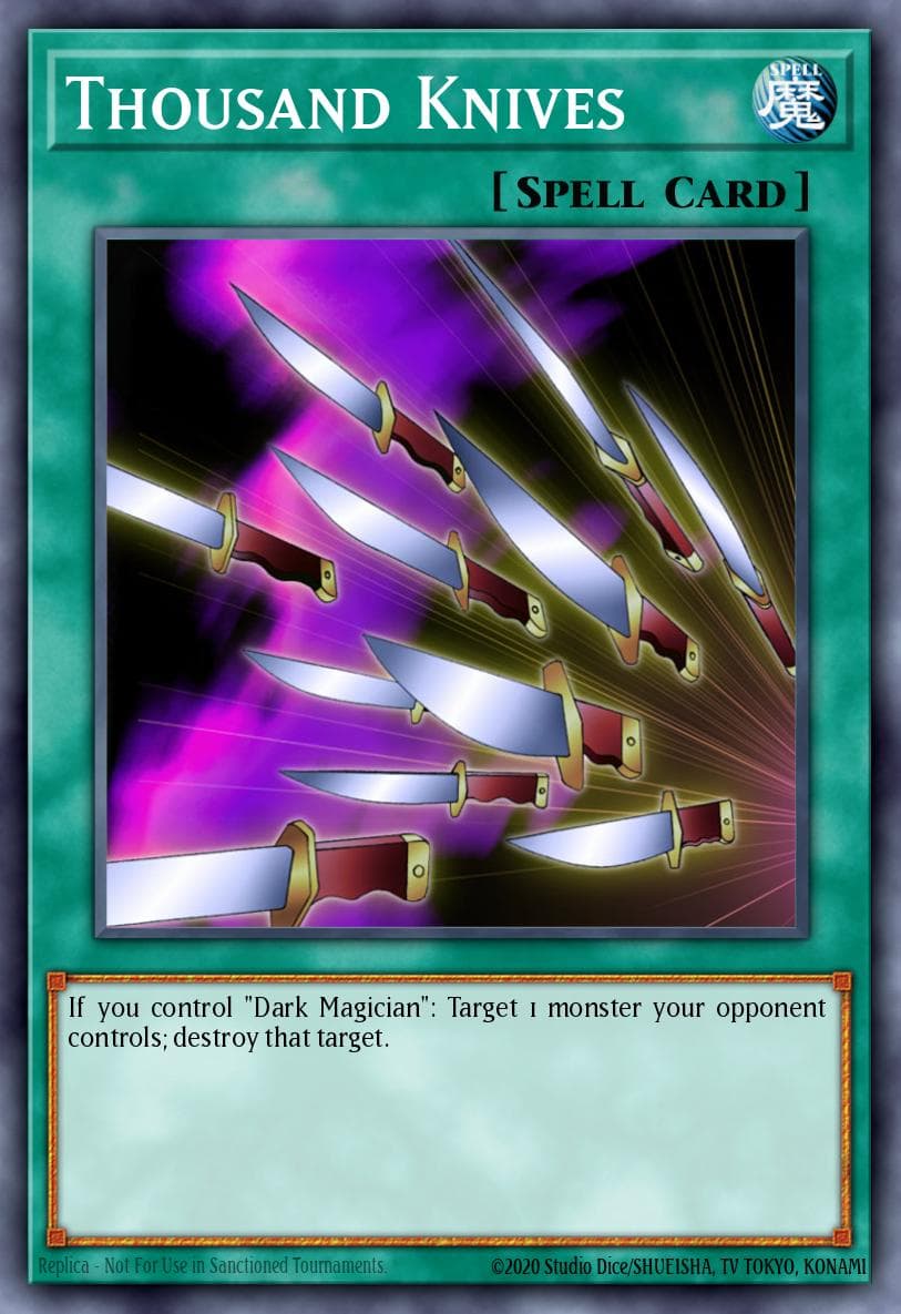 Thousand Knives Legendary Decks II card