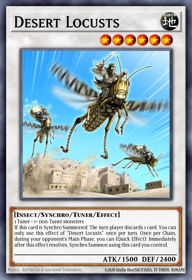 Desert Locusts 2020 Tin of Lost Memories Mega Pack card